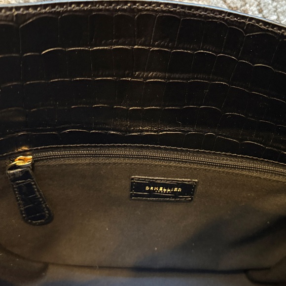 DeMellier BERGEN BAG - CROC EFFECT BLACK - Picture 7 of 13